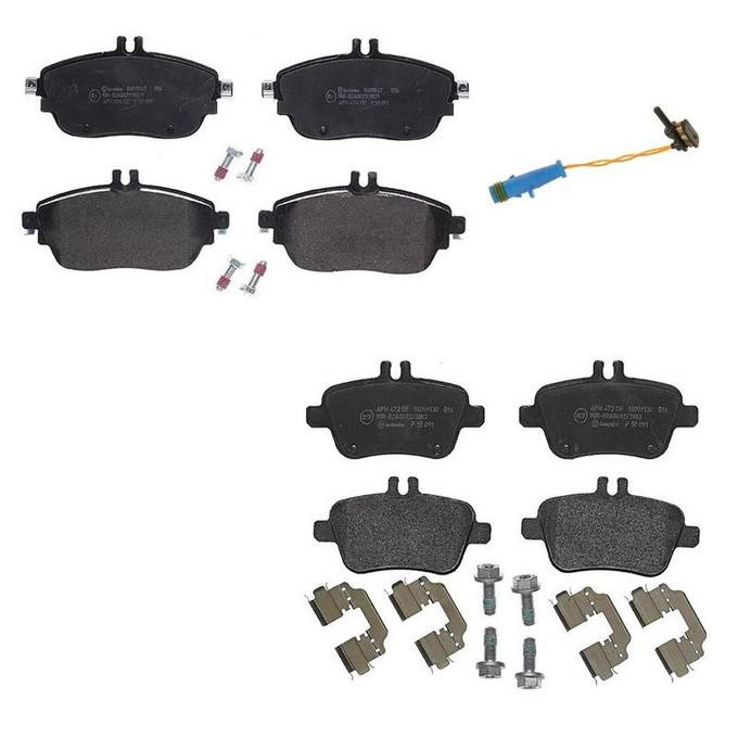 Brembo Brake Pads Kit -  Front and Rear (Low-Met)